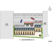 ★手数料０円★岩沼市たけくま２丁目　月極駐車場（LP）